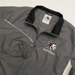 Augusta Sportswear Native‎ Softball Windbreaker Pullover, Softball Jackets Z11
